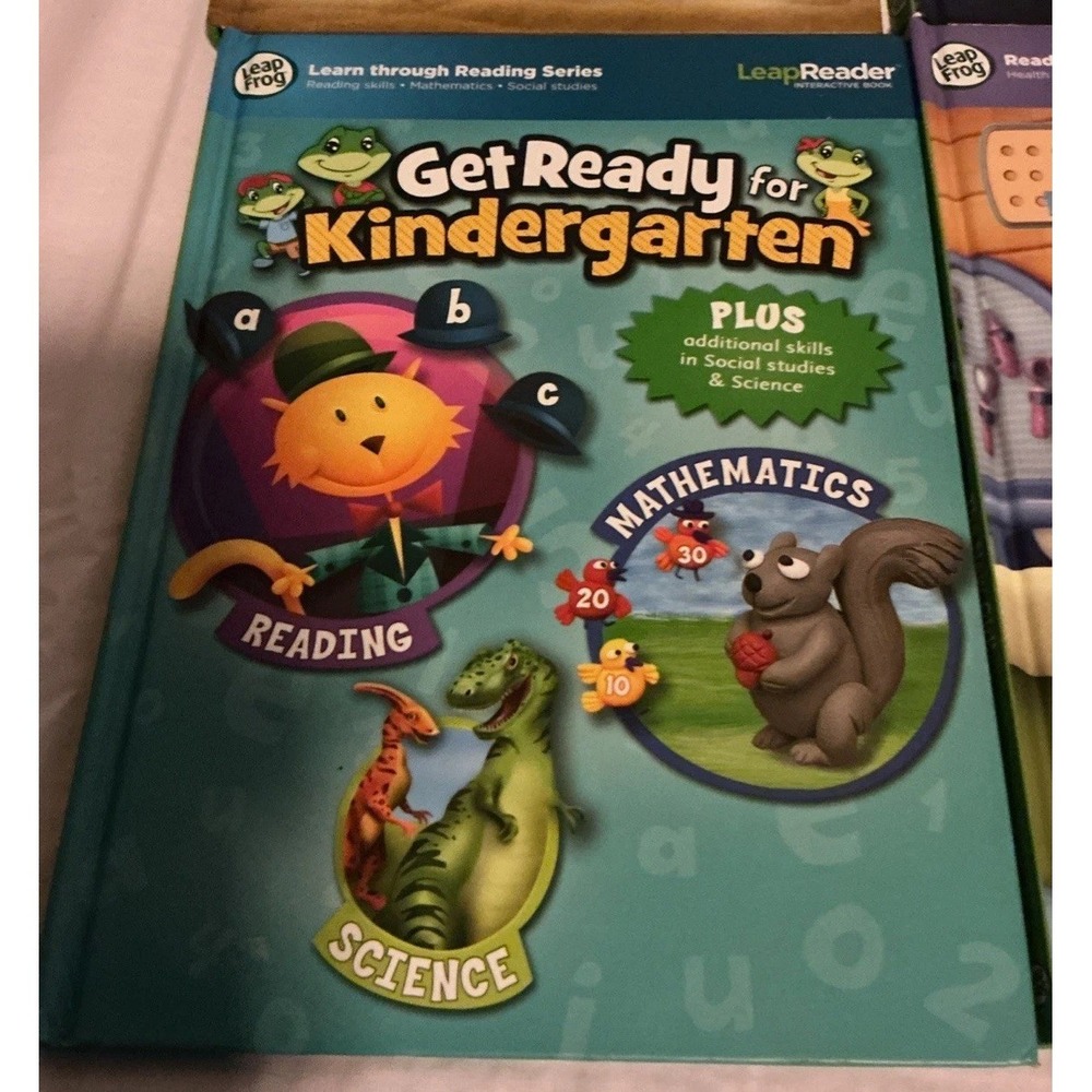 Lot Of 4 Leapfrog LeapReader Hard Cover Books, Dora, Nemo, Doc McStuffins.. - Picture 4 of 11